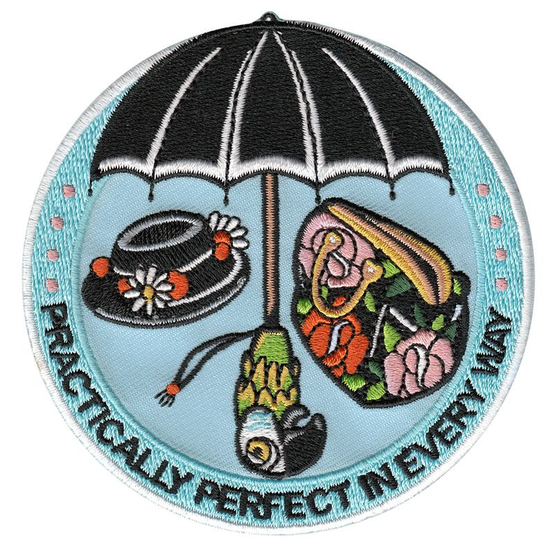 Parche Adhesivo Practically Perfect