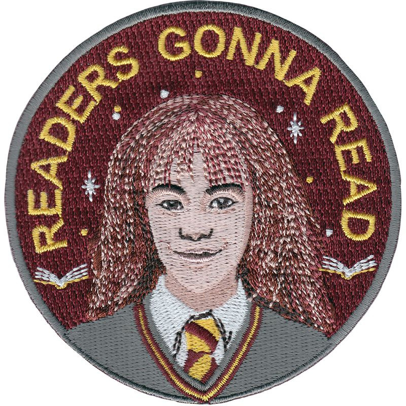 Parche barbudo Readers gonna read