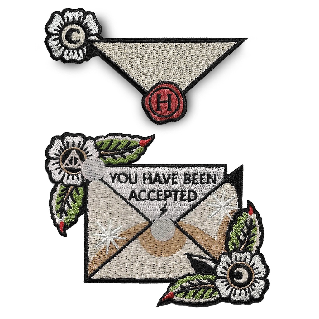 Parche Interactivo Carta Hogwarts Aceptado