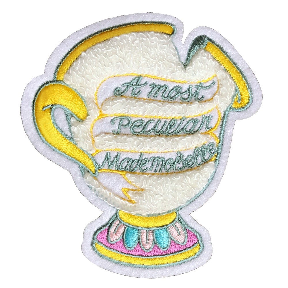 Parche peculiar taza