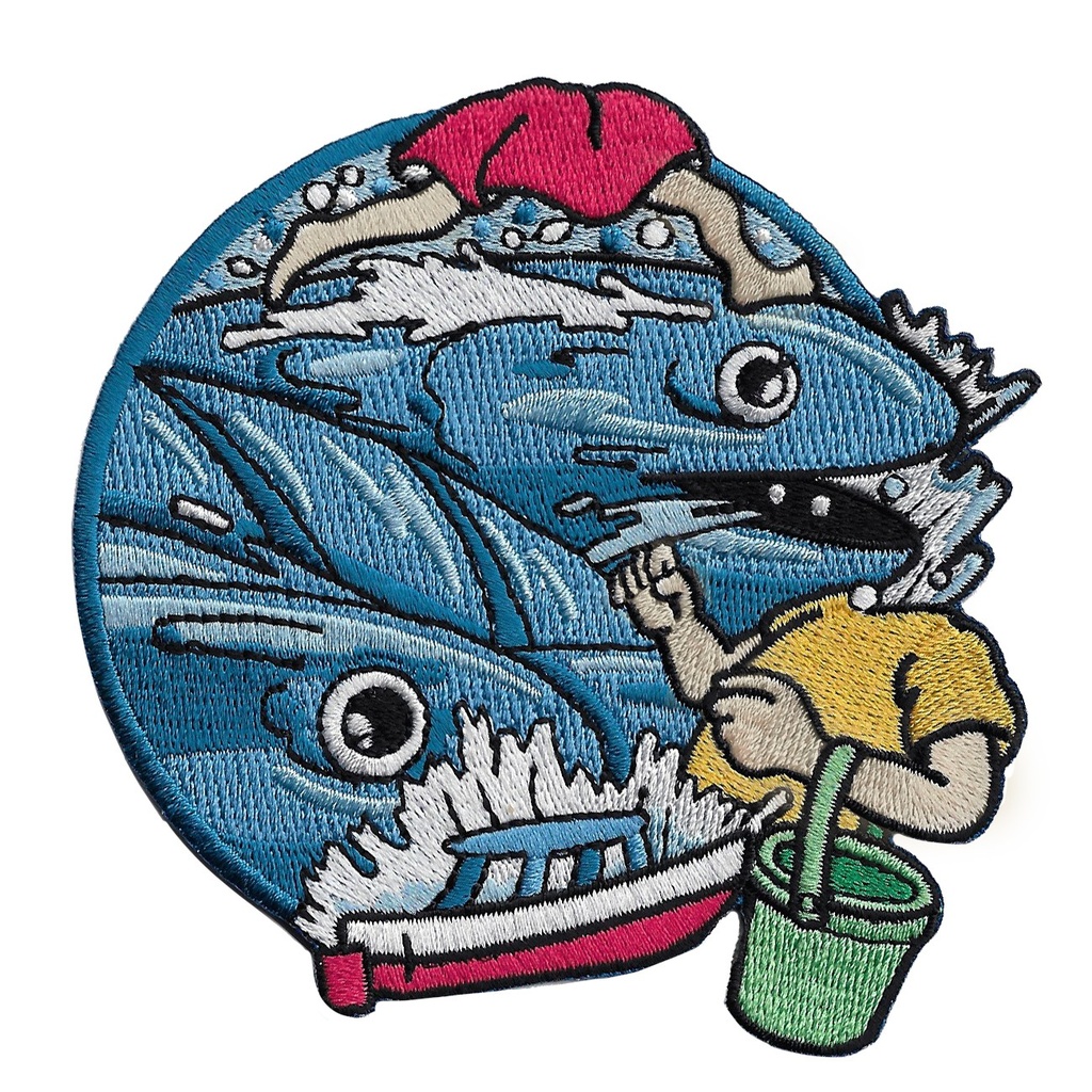 Parche Ponyo peces