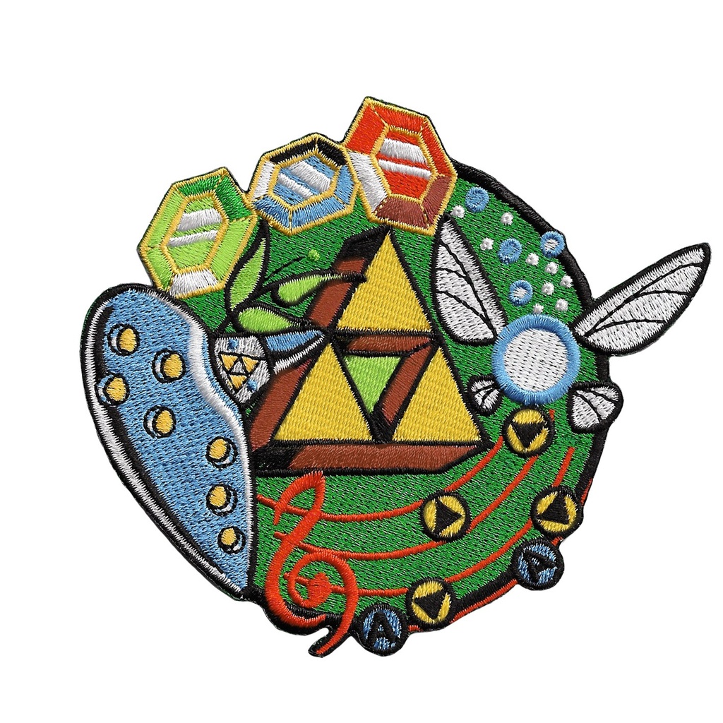 Parche Zelda Ocarina Triforce