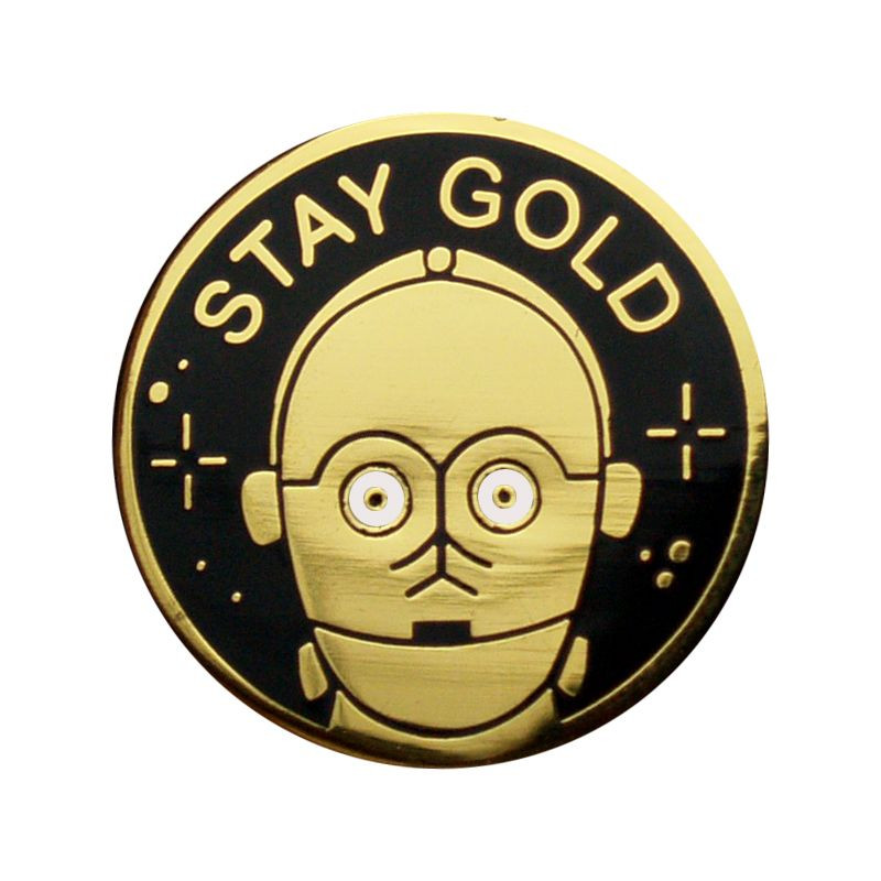Pin Stay Gold