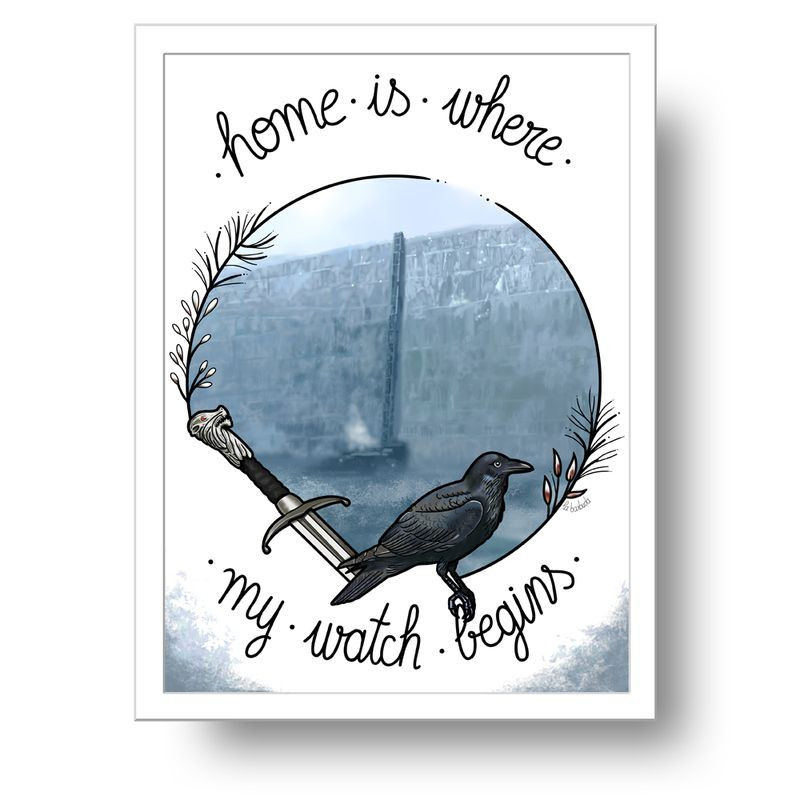 Lámina Home is where my watch begins