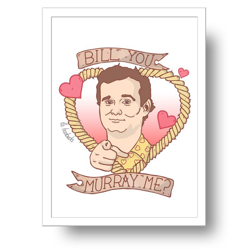 Lámina Bill you Murray me