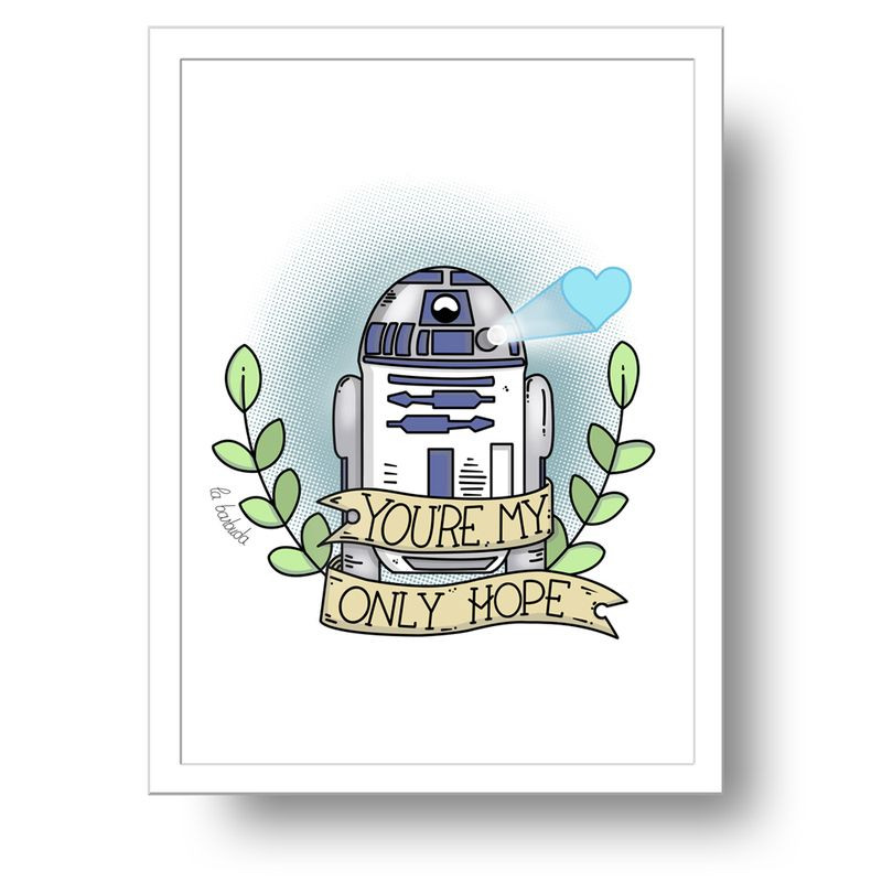 Lámina You are my only hope