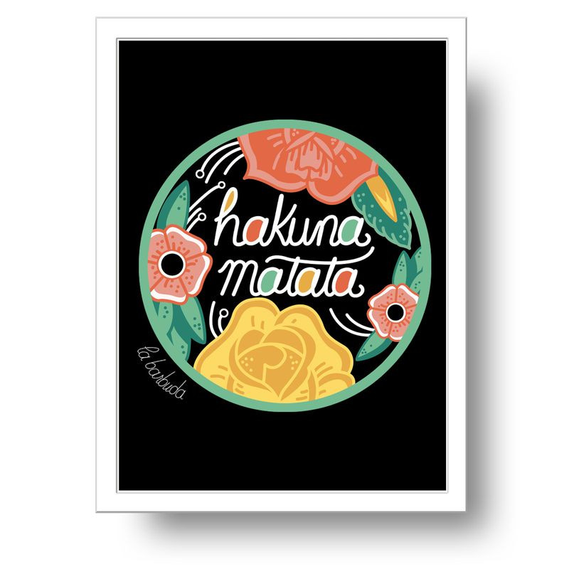 Lámina Hakuna Matata