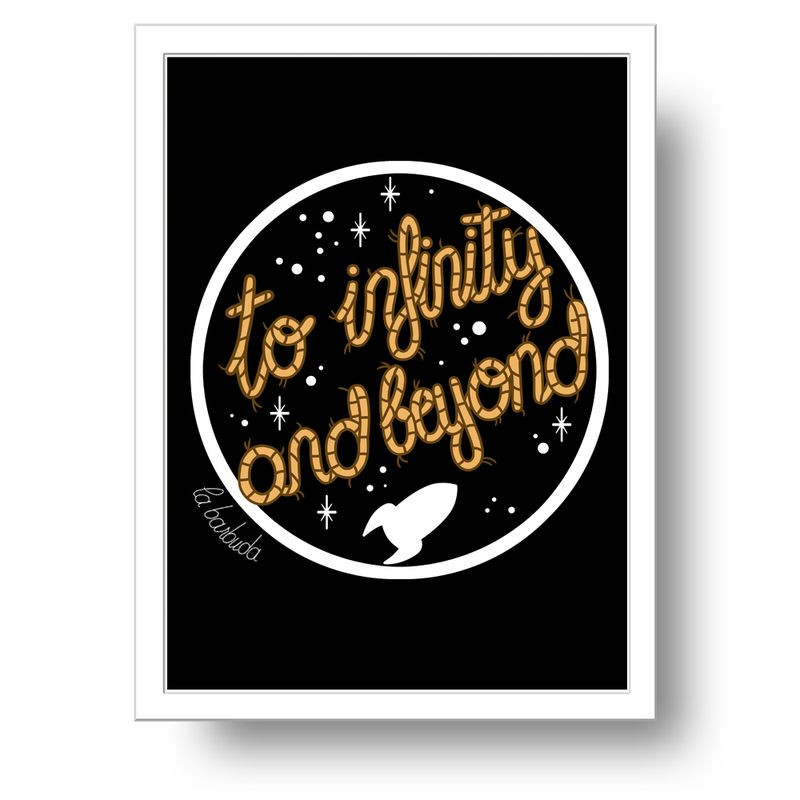 Lámina To infinity and beyond