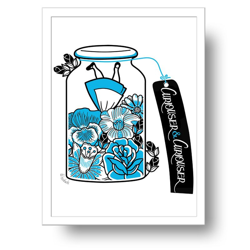 Lámina Curiouser and Curiouser