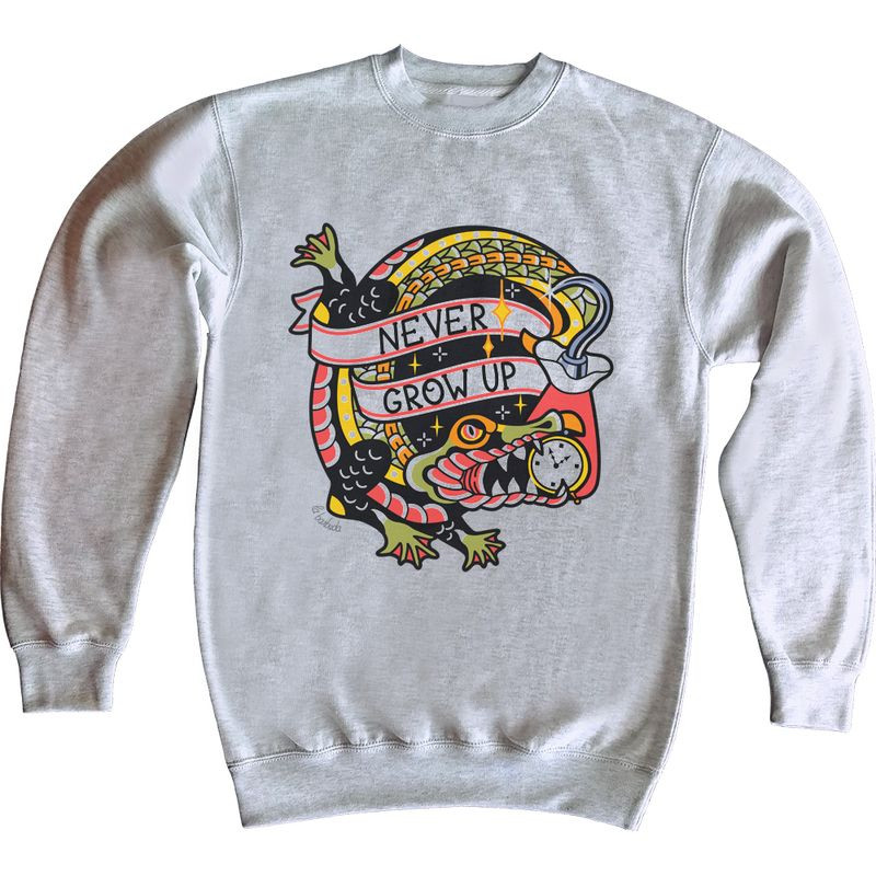 Sudadera Garfio Never Grow Up