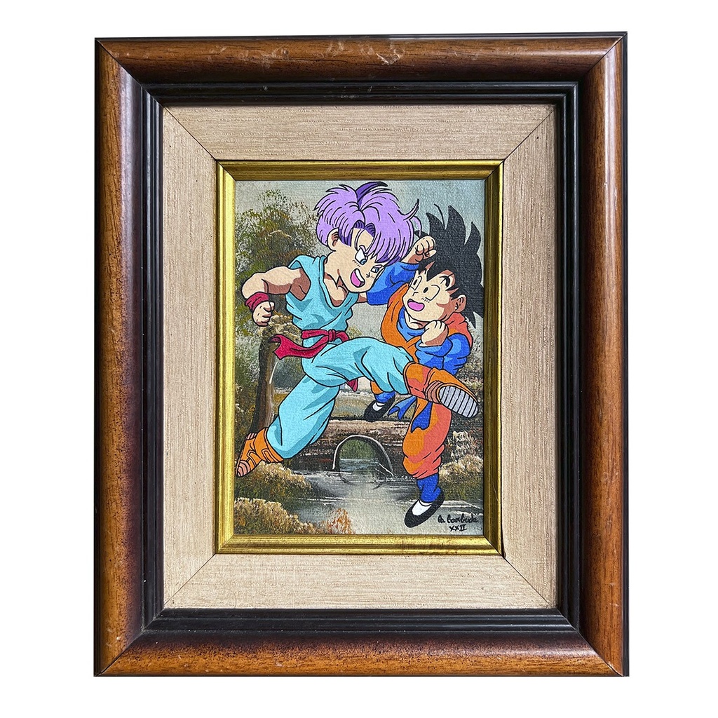 Cuadro vintage Dragon Ball Trunks