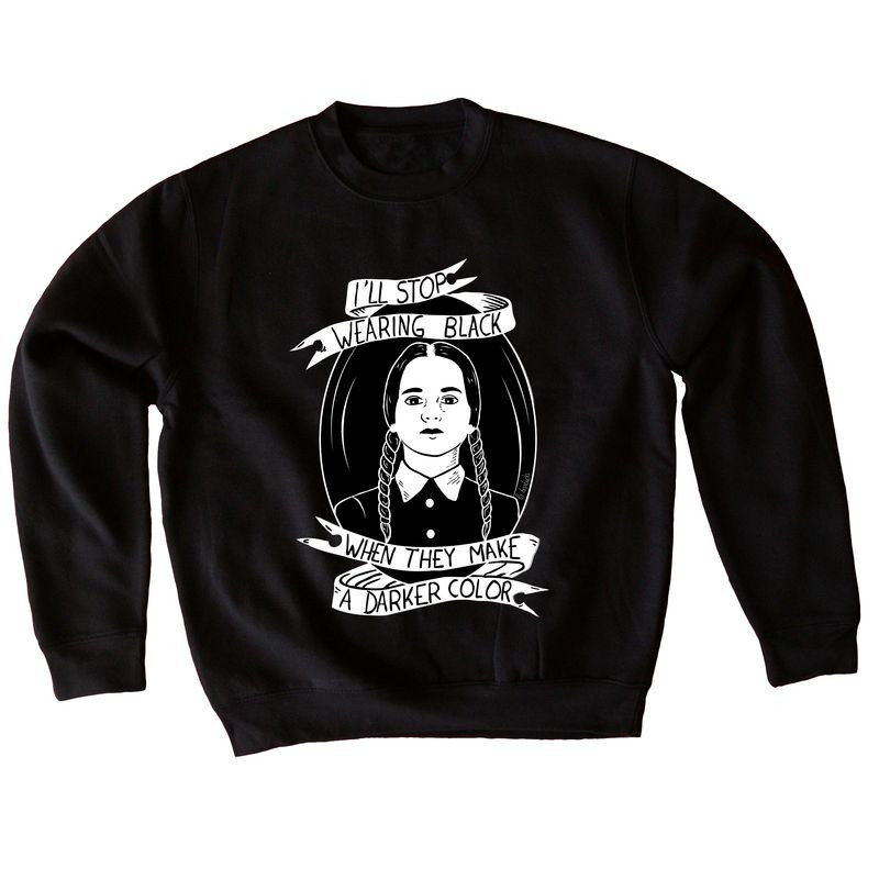 Sudadera I'll stop wearing black