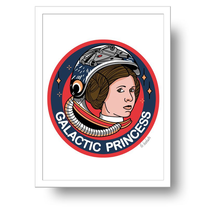 Lámina Galactic Princess