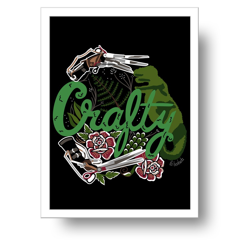 Lámina Manostijeras Crafty