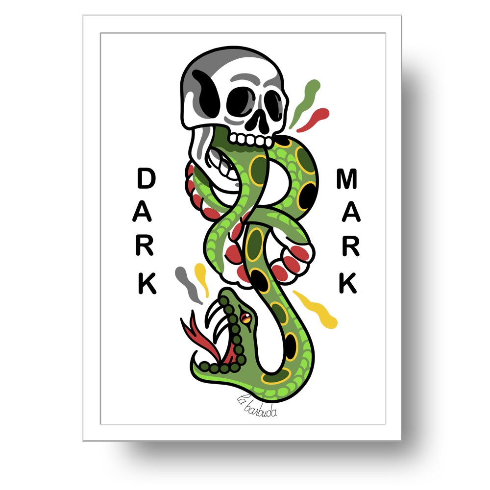 Lámina Marca Tenebrosa Dark Mark