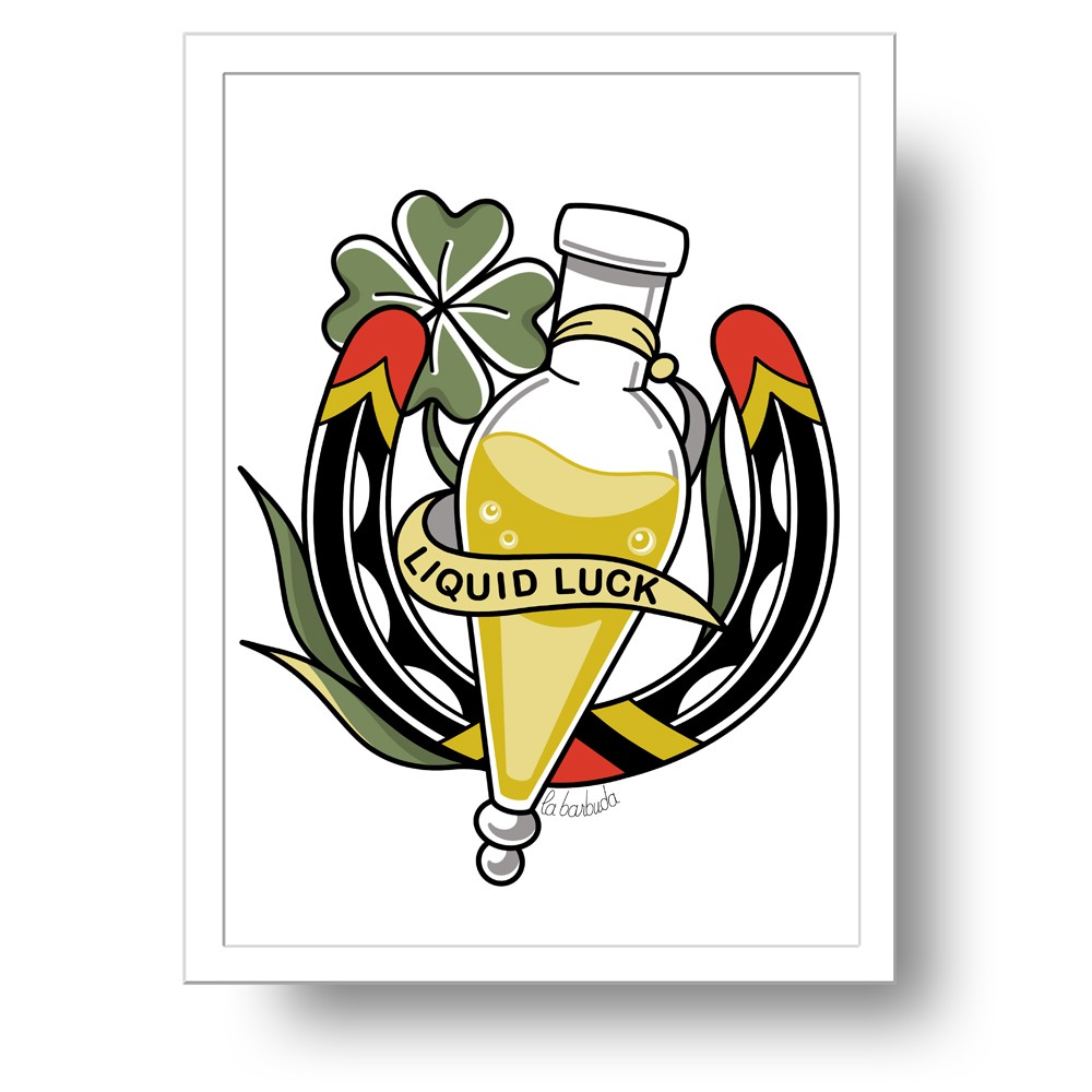 Lámina Félix Suerte Líquida