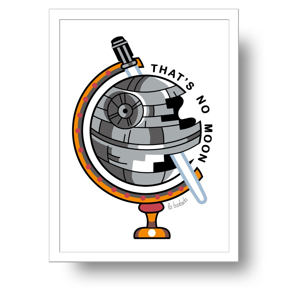 Lámina That's no moon