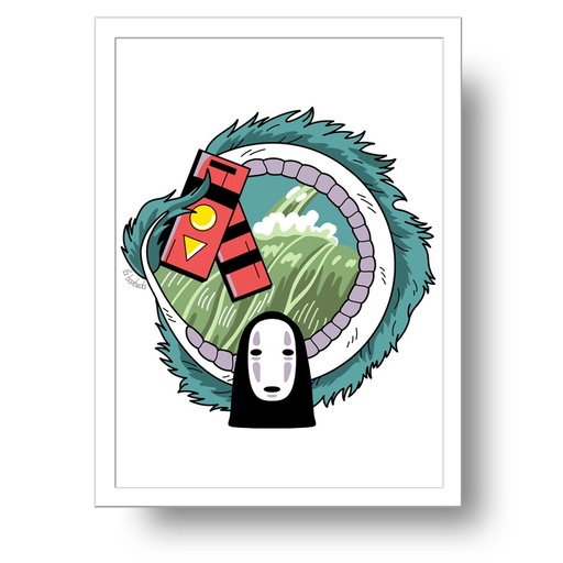 Lámina Chihiro Dragón