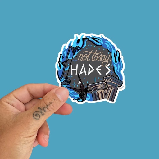 Edición limitada pegatina vinilada Hades