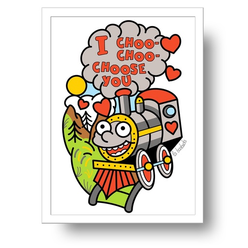 Lámina I choo choo choose you