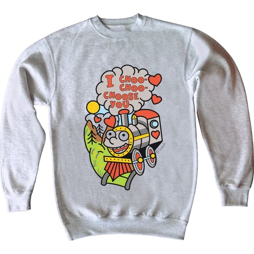 Sudadera I choo choo choose you