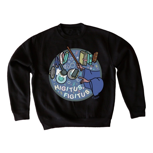 Sudadera negra Higitus Figitus