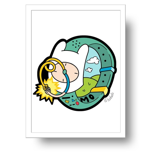 Qué hora es lámina Aventuras