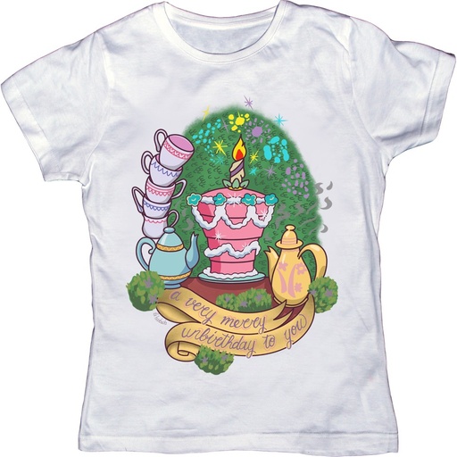 Camiseta blanca No cumpleaños