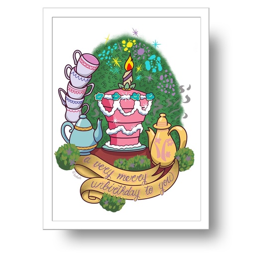 Lámina Feliz no cumpleaños