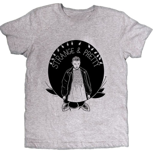 Camiseta Strange and Pretty edición limitada gris