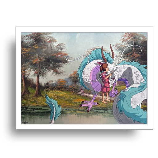 Lámina Edición Limitada Cuadro Chihiro