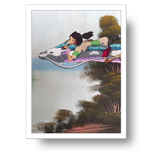 Lámina Edición Limitada Cuadro Chihiro Haru Sen