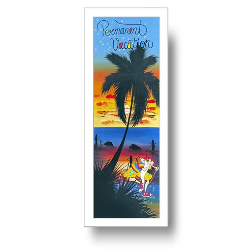 Lámina Edición Limitada Merlin Vacation Cuadro