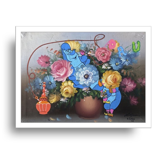 Lámina Edición Limitada ORUGA Alicia Flores