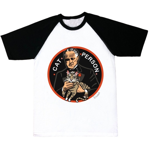 Padrino Cat Person camiseta