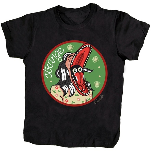 Strange camiseta negra