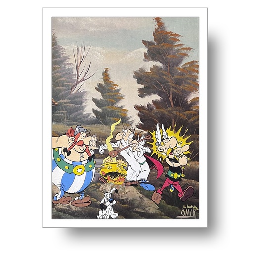 Lámina Edición Limitada Asterix