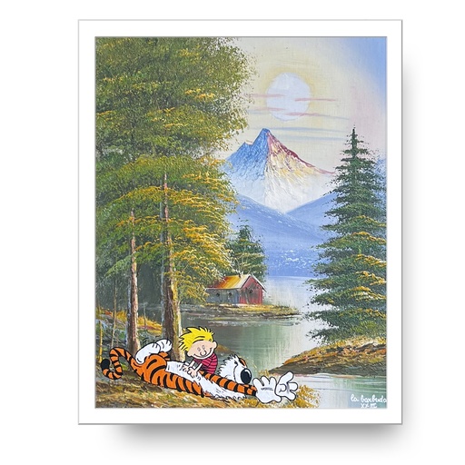 Lámina Calvin barriga Cuadro