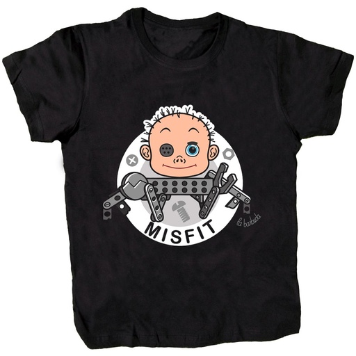Misfit Toy camiseta negra