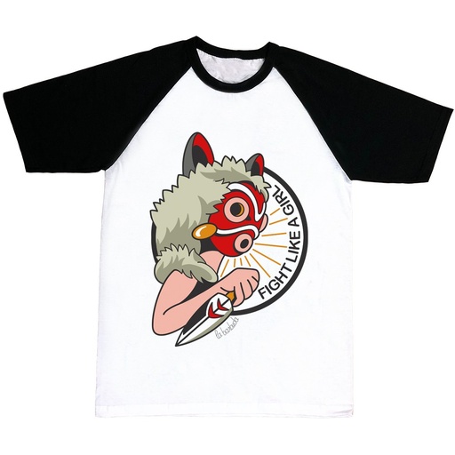 Camiseta Mononoke Fight like a Girl