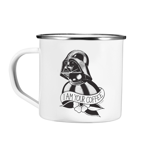 Taza metálica I am your coffee