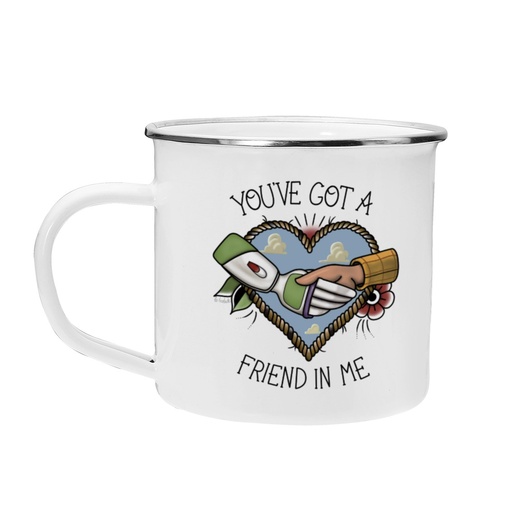 Taza metálica You've got a friend in me 300 ml