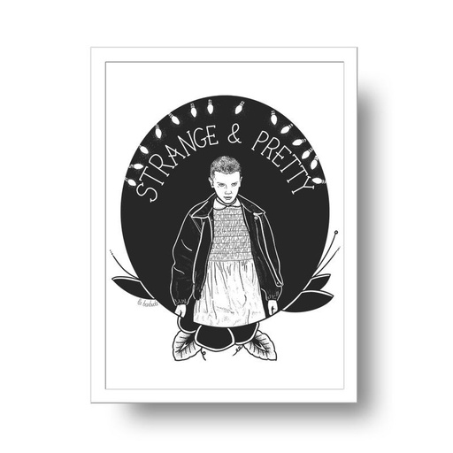 Lámina A3 Strange and Pretty Once