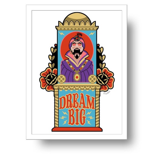Lámina A4 Zoltar Dream Big
