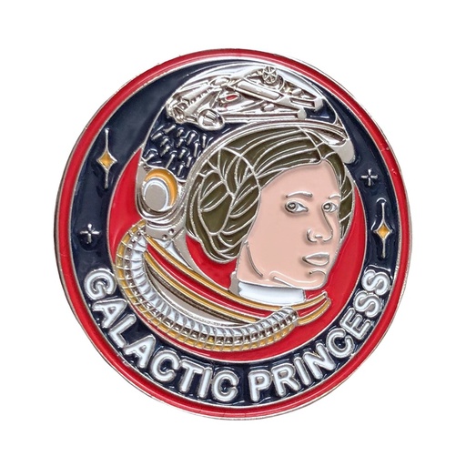Galactic Princess girl pin
