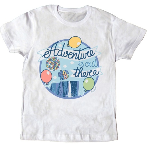 Camiseta Adventure is Out There S
