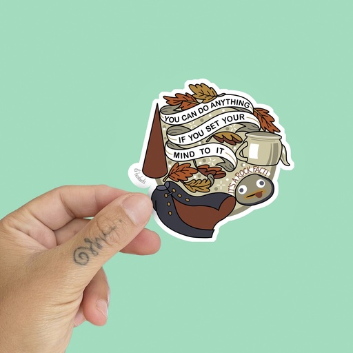 Edición limitada pegatina vinilada Mas alla del jardin