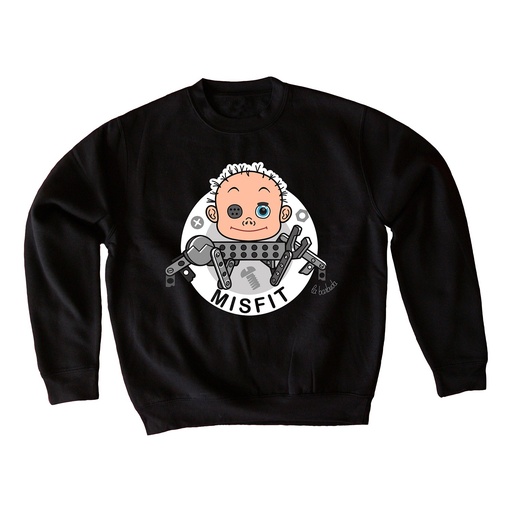 Misfit Toy Sudadera negra