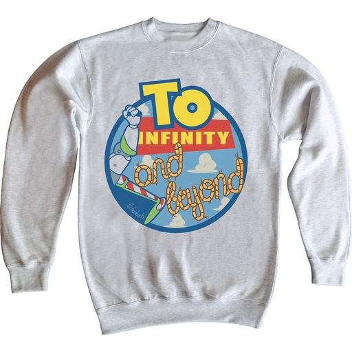 To infinity and beyond Sudadera