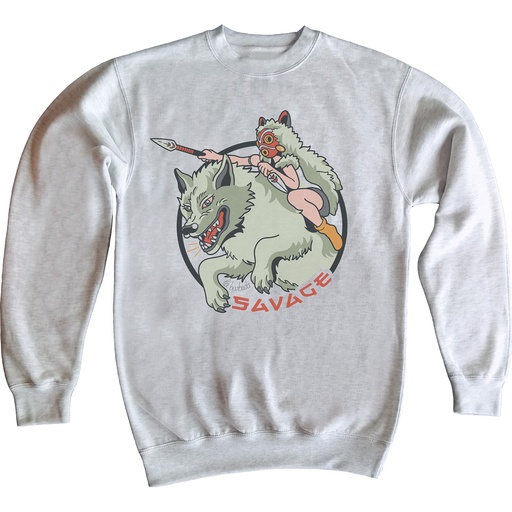 Mononoke Savage lobo Sudadera